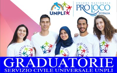 PUBBLICAZIONE GRADUATORIE SERVIZIO CIVILE UNIVERSALE